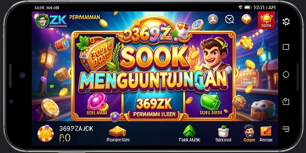 Gameplay menakjubkan dari 369ZK dengan efek visual menawan.