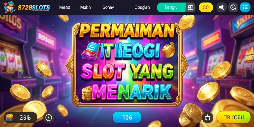 Tampilan gameplay seru di 8728SLOTS dengan berbagai tema slot