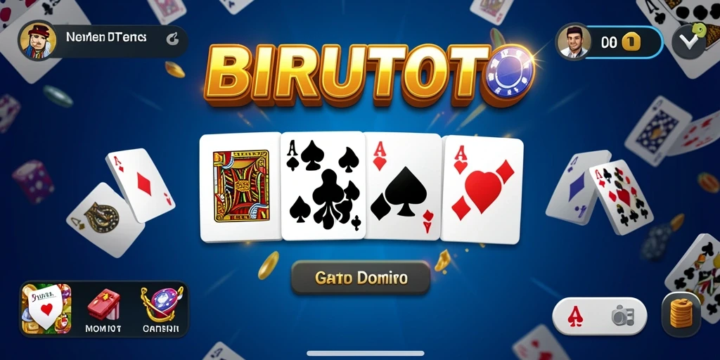 Tampilan seru gameplay <strong>BIRUTOTO</strong> yang penuh strategi.