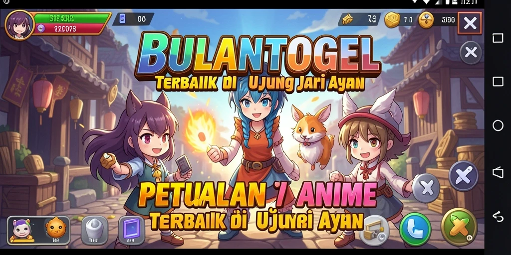 Tangkapan layar dari gameplay yang menakjubkan di BULANTOGEL.