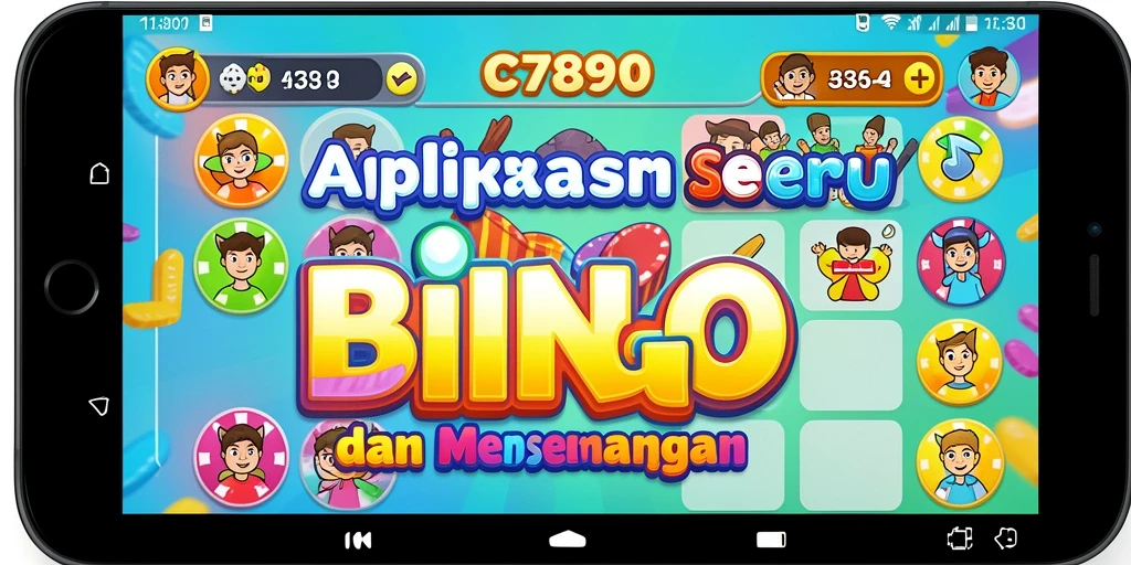 Tampilan menarik dari gameplay Bingo di C7890.
