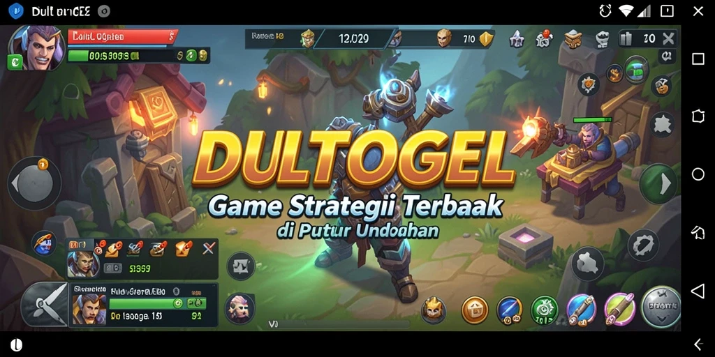 Tampilan gameplay DULTOGEL yang seru dan menarik.