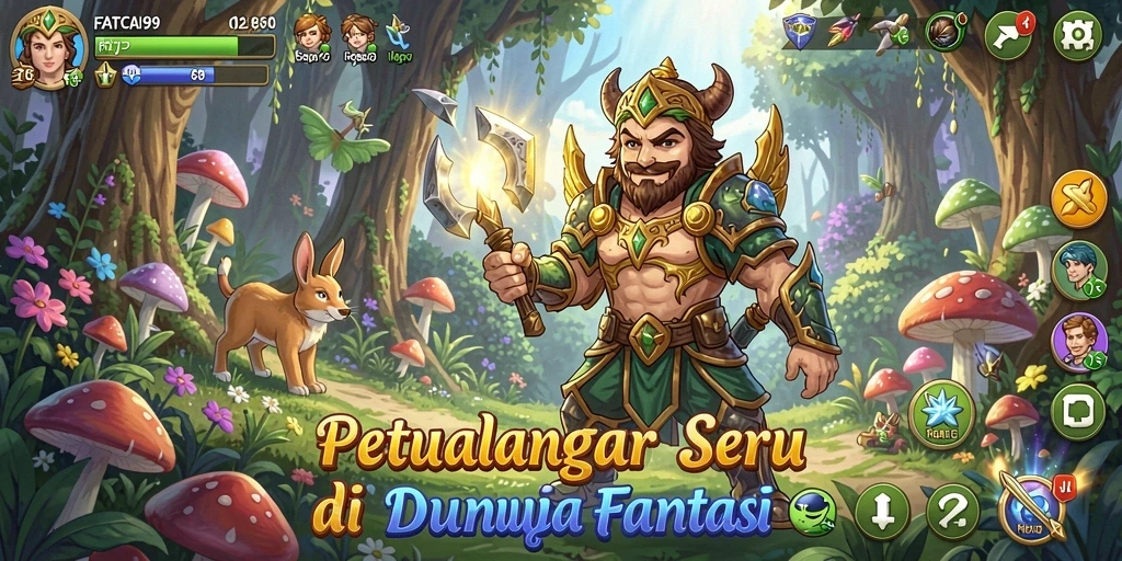 Tampilan gameplay FATCAI99 yang menakjubkan dan penuh petualangan.