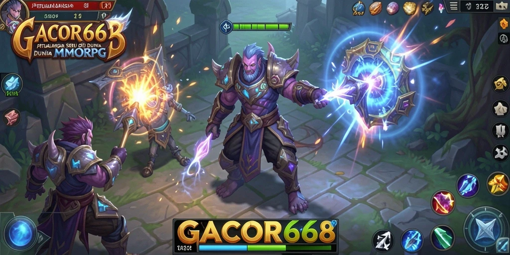 Tampilan gameplay GACOR668 yang seru dan mendebarkan.