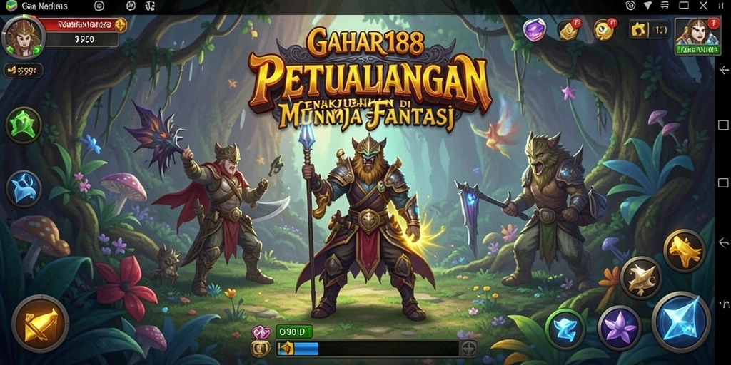 Screenshot GAHAR188 menampilkan gameplay penuh aksi di dunia petualangan.