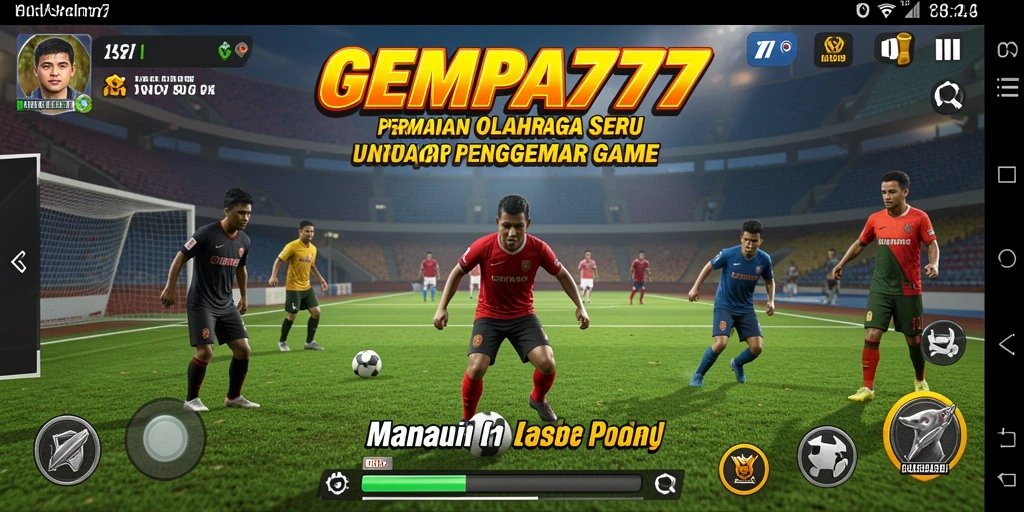 GEMPA777 menampilkan serunya pertandingan olahraga dengan grafik yang menakjubkan.