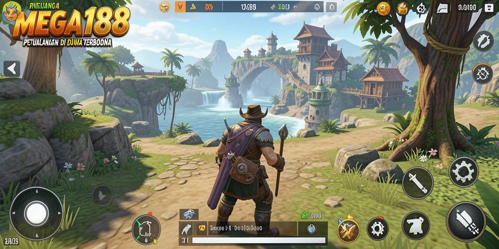 Gameplay seru di dunia terbuka MEGA188 yang menantang.