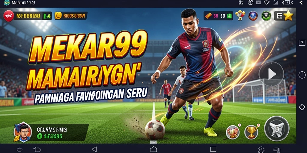 Screenshot gameplay MEKAR99 yang menunjukkan aksi seru pemain.