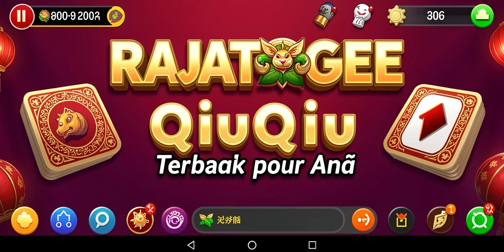 Tampilan gameplay QiuQiu yang menarik di RAJATOGEL.