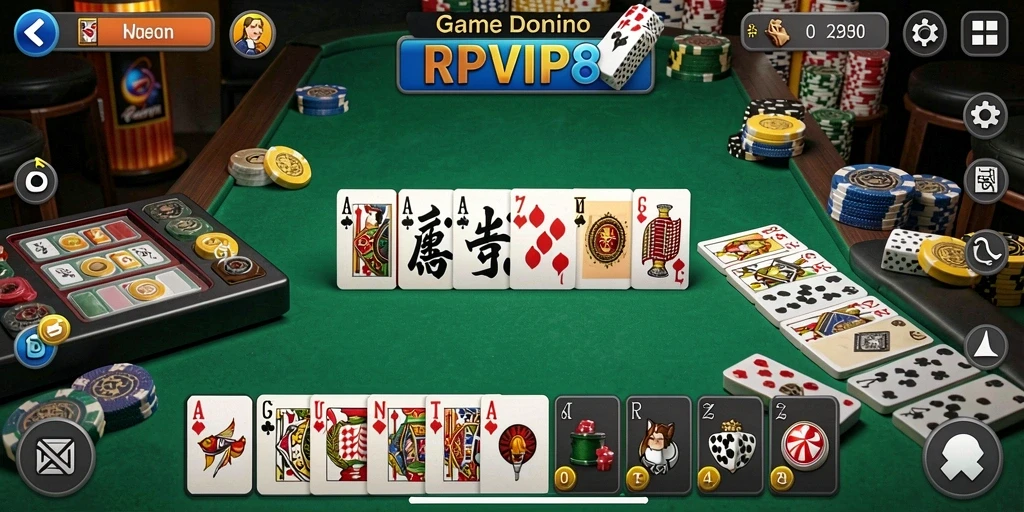 Tampilan gameplay dari RPVIP8 yang menarik dan menarik perhatian.