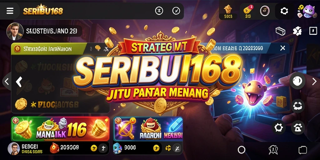 Tampilan gameplay SERIBU168 yang menarik dan strategis.