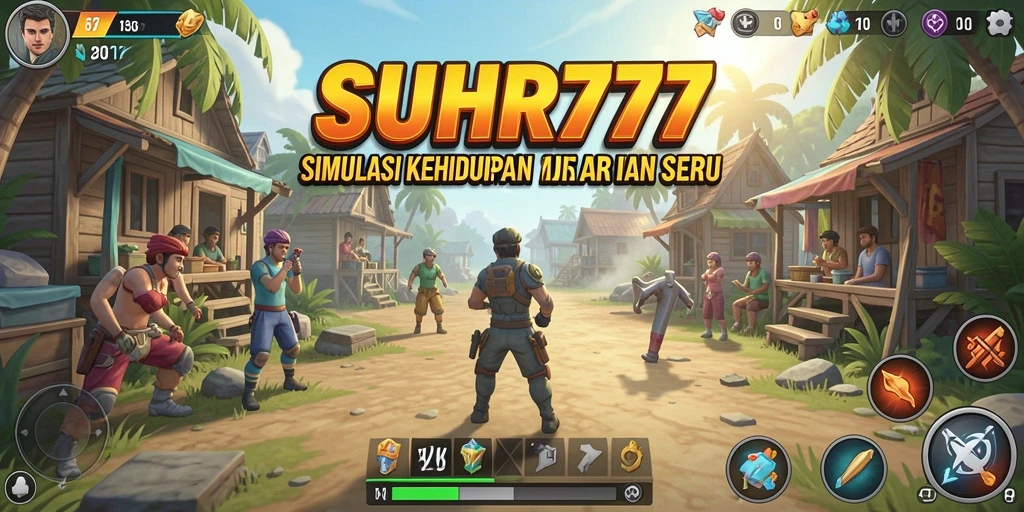 Tampilan gameplay SUHU777 yang menarik dan penuh warna.