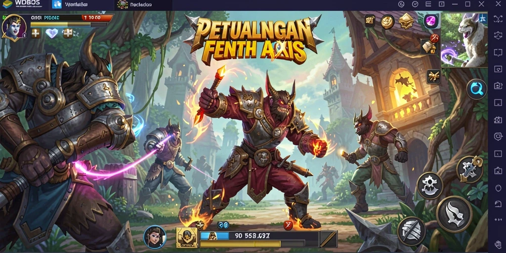 Gameplay seru WDBOS dengan aksi yang mendebarkan.