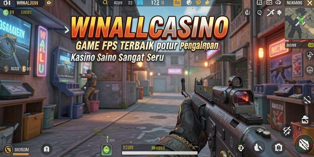 Gameplay seru WINALLCASINO dengan aksi FPS menegangkan.